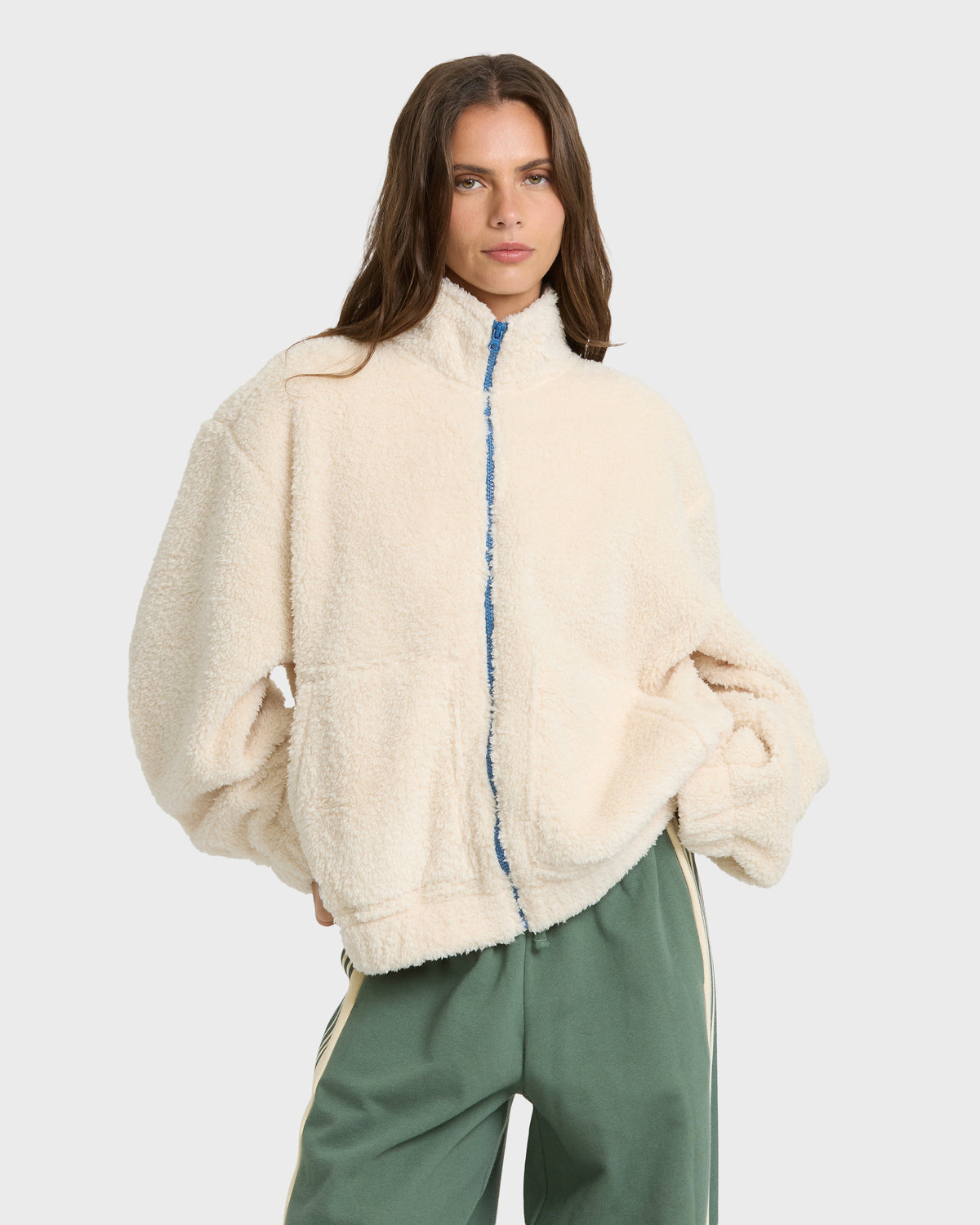 
First Light Full Zip Fleece Jacket - White Cap
