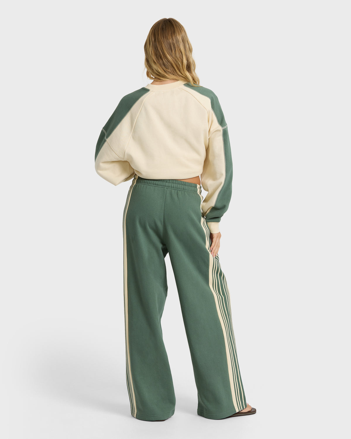 
High Grade Fleece Sweatpants - Rain Forest