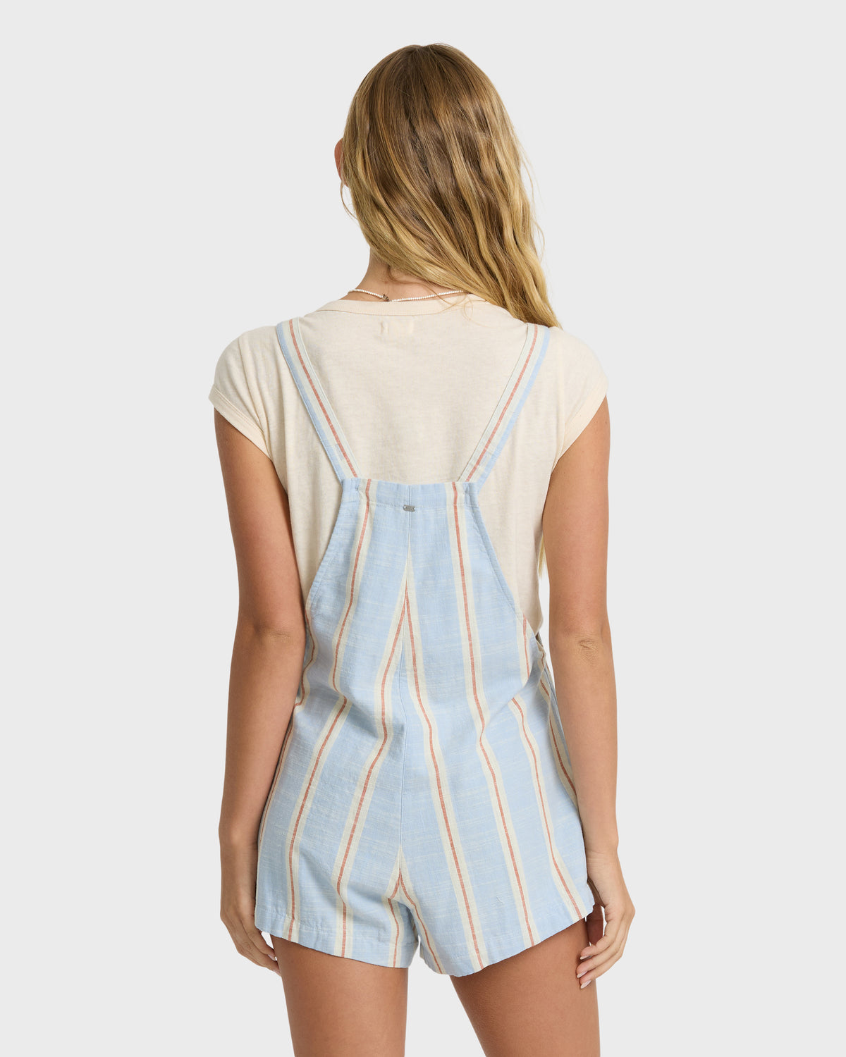 
Beach Crush Overall Romper - Cornflower