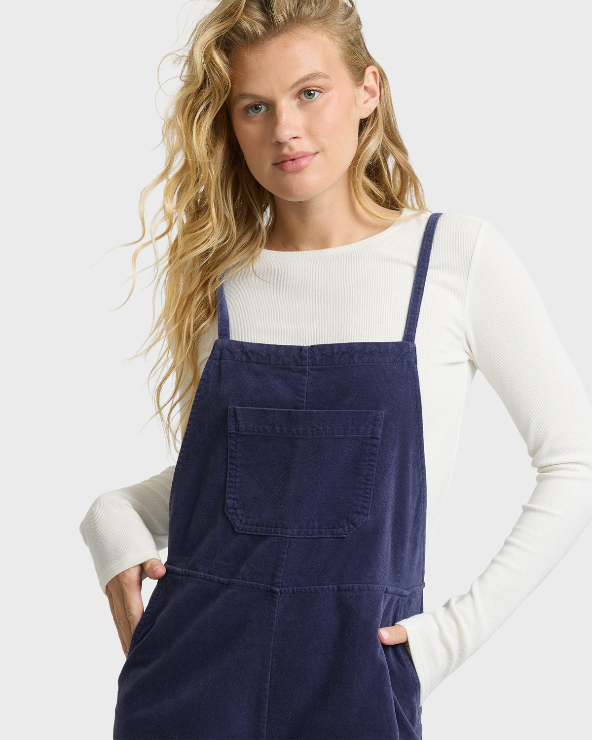 
Wild Pursuit Overall Romper - Classic Navy