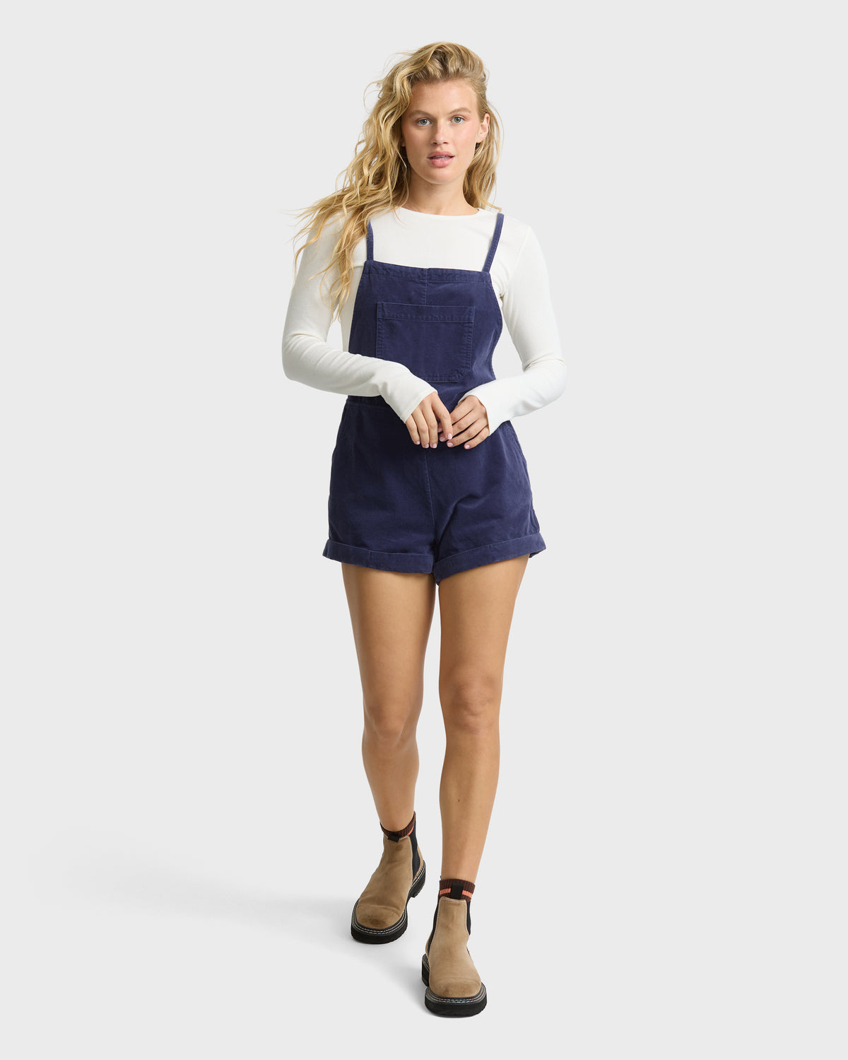
Wild Pursuit Overall Romper - Classic Navy