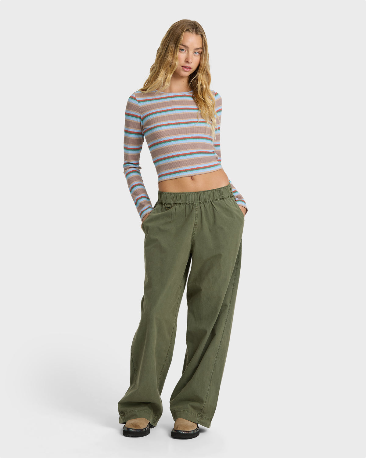 
On The Trail Woven Pants - Canteen