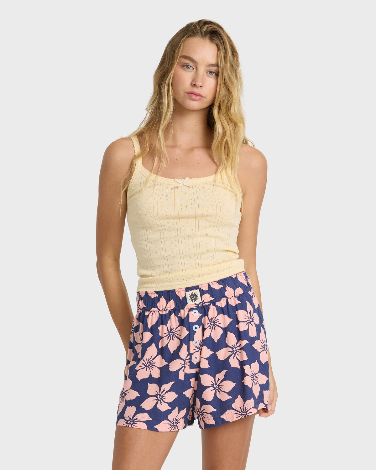 
Just For You Poplin Shorts - Classic Navy