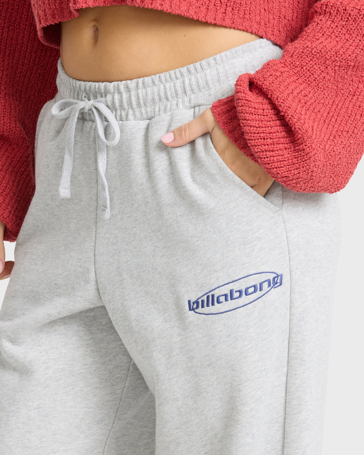 
Jordyn Fleece Sweatpants - Heather Gray