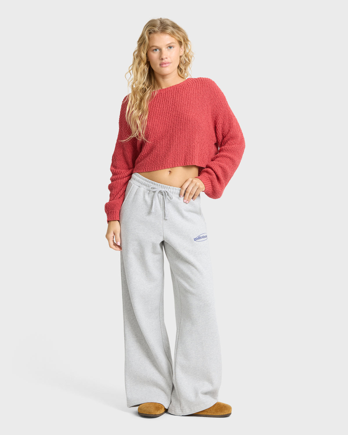 
Jordyn Fleece Sweatpants - Heather Gray