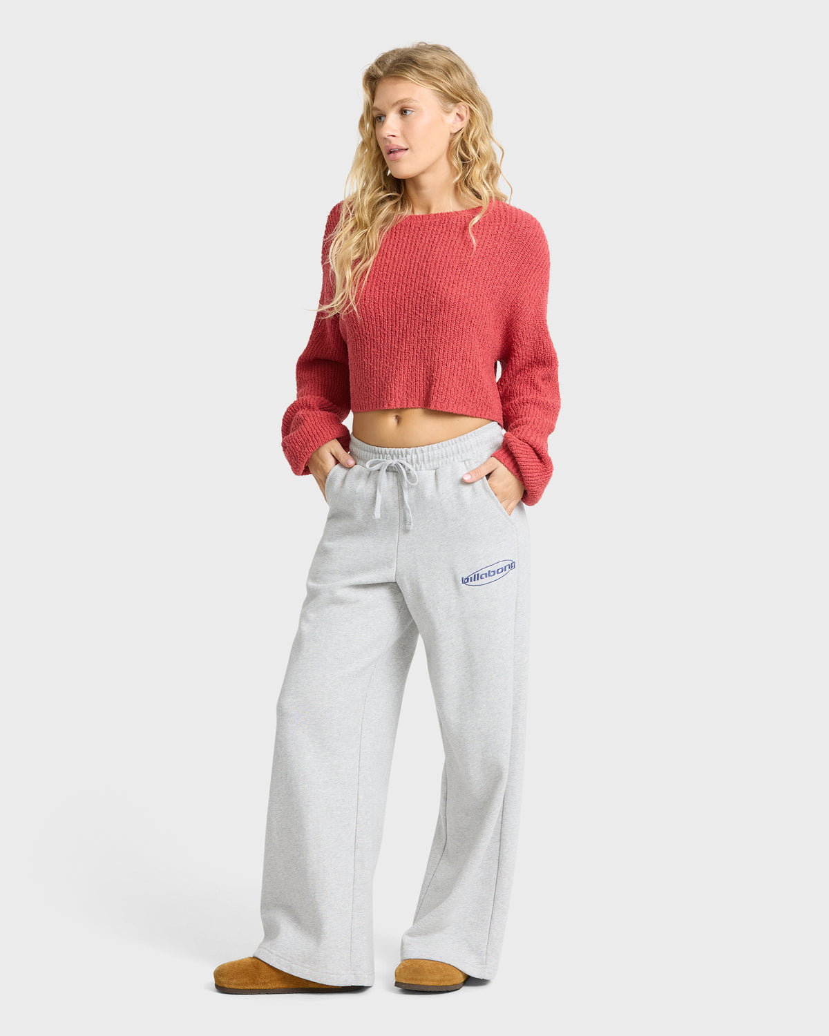 
Jordyn Fleece Sweatpants - Heather Gray