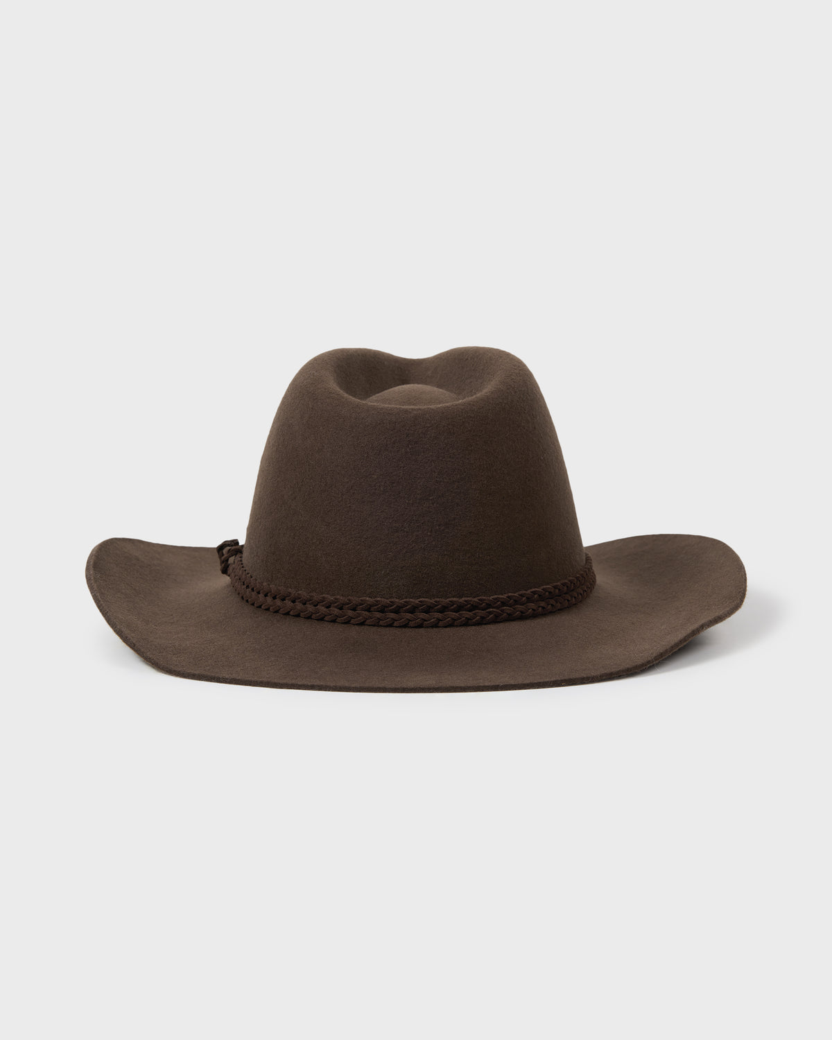 
Felt Cowboy Hat - Teak