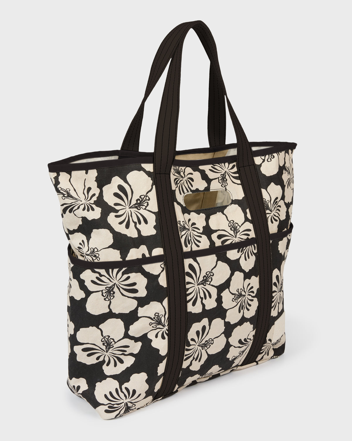 
Holiday Moon Tote Bag - Black Sands