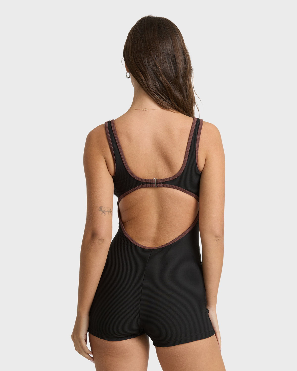 
Tanlines Thalia Surf Suit - Black Pebble