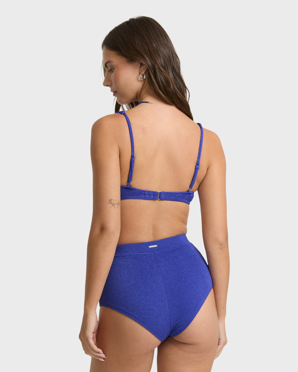 
Crinkle Crush Ruby Underwire Bikini Top - Royal Blue