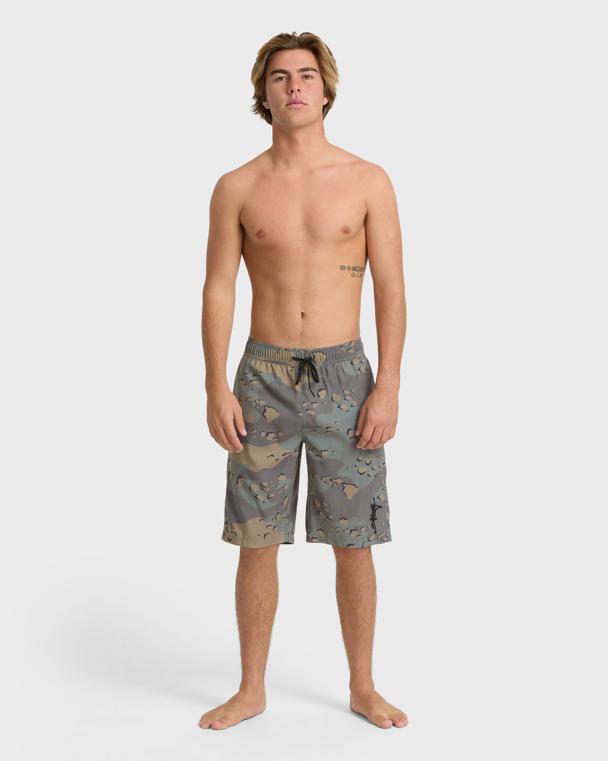 
Throw On Layback 21" Swim Trunks - Winter Moss