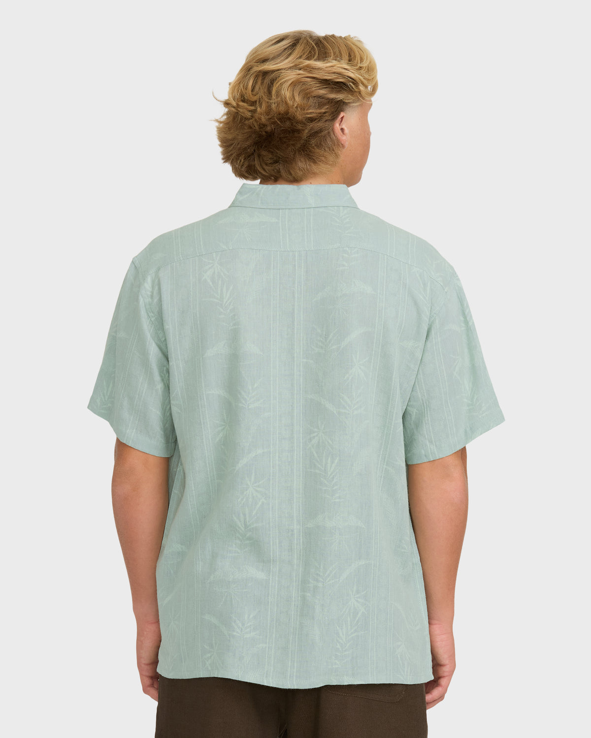 
Recliner Short Sleeve Woven Shirt - Blue Surf