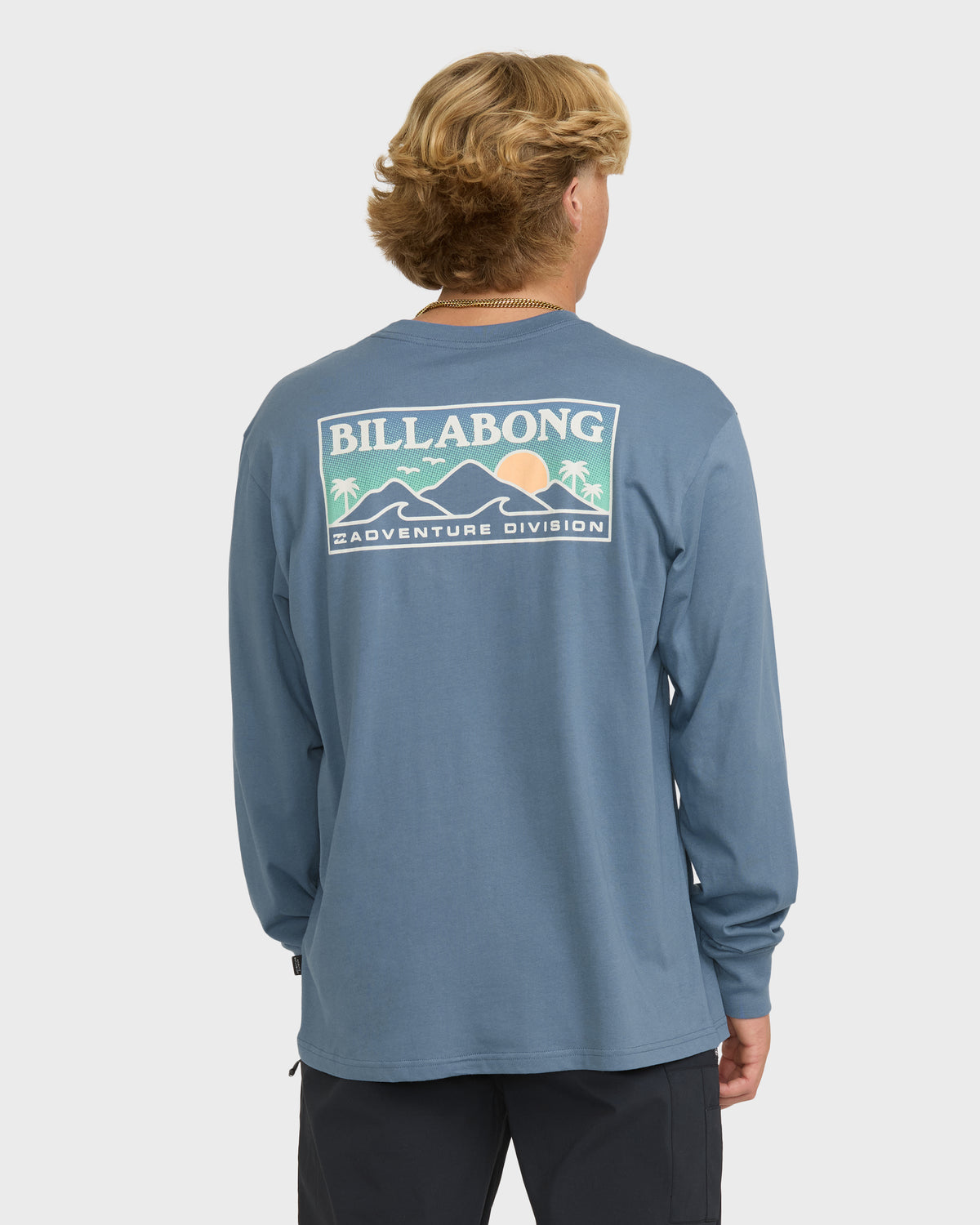 
Range Adventure Division Premium Long Sleeve Knit T-Shirt - China Blue