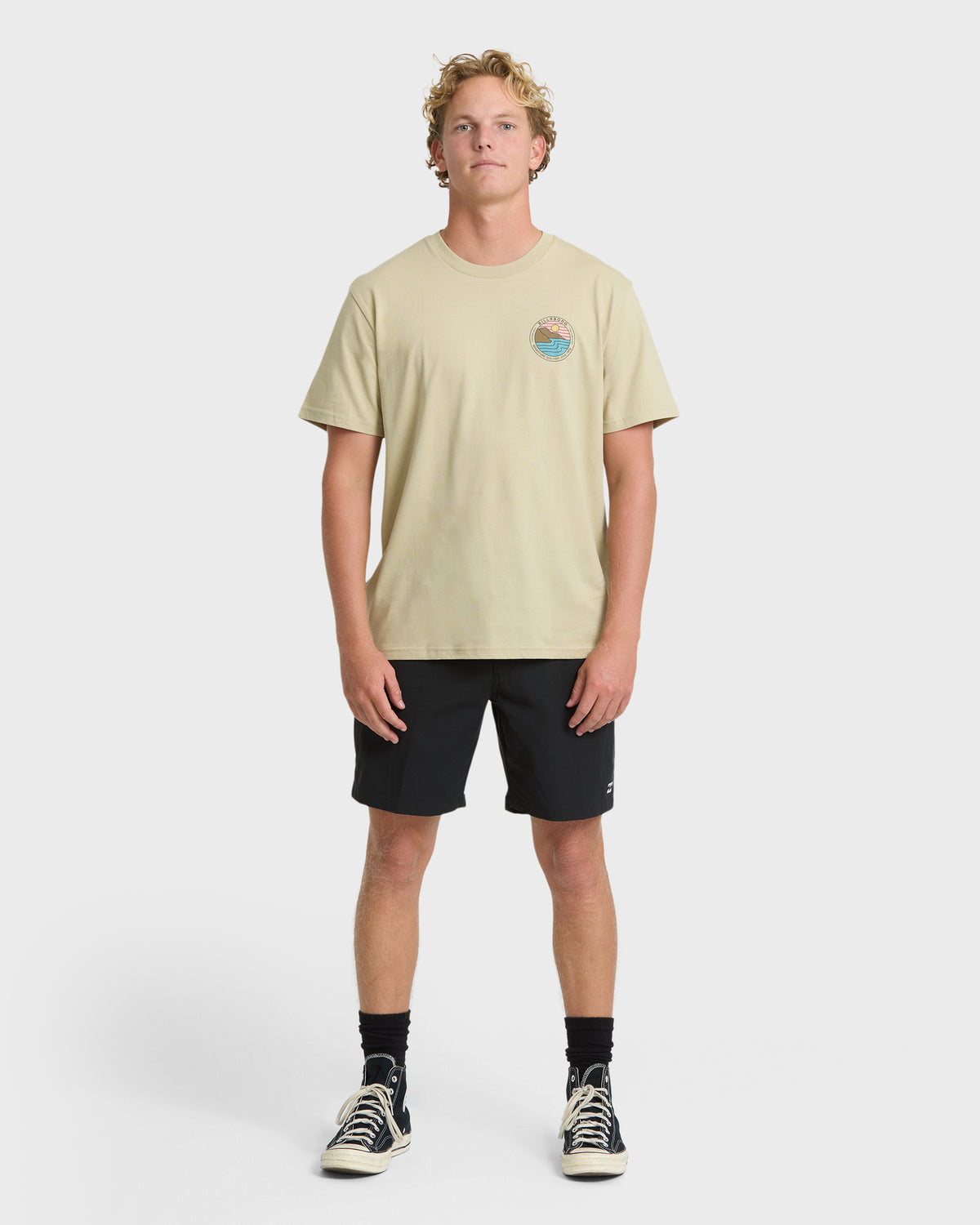 
Rockies Adventure Division Premium Short Sleeve Knit T-Shirt - Sand Khaki