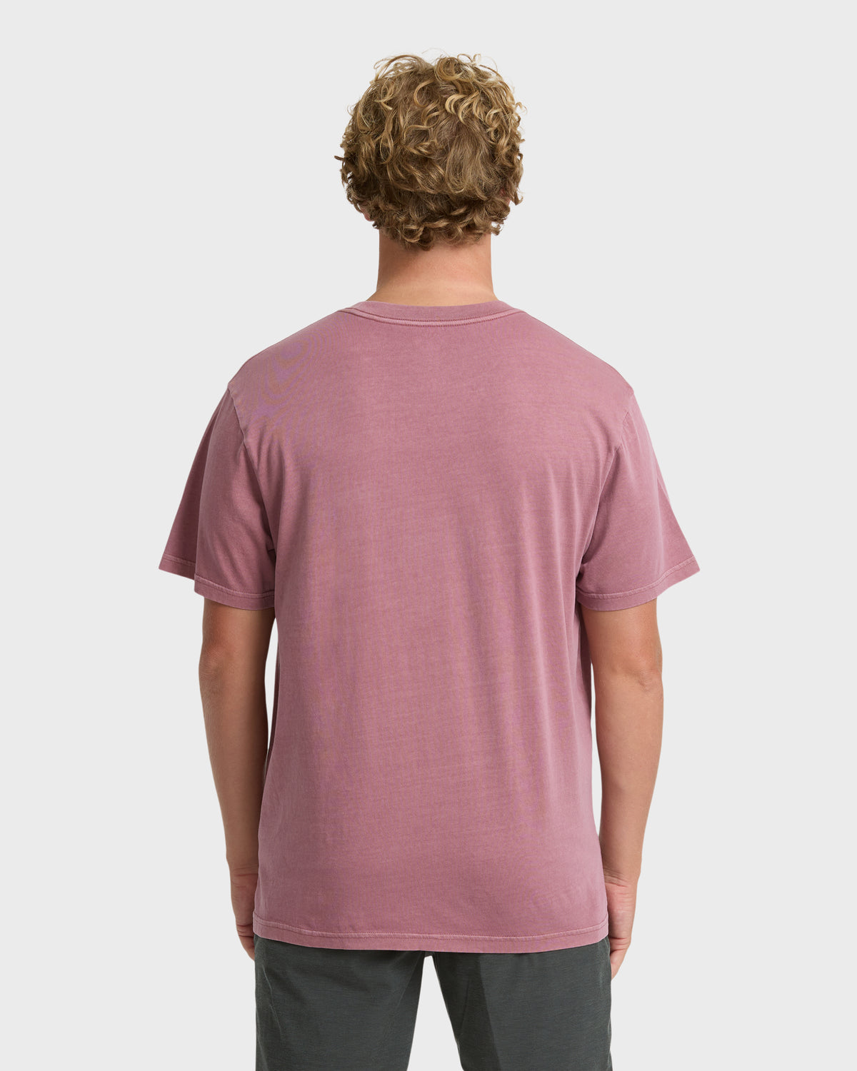 
Essential Wave Washed Premium Short Sleeve Pocket Tee - Red Dahlia