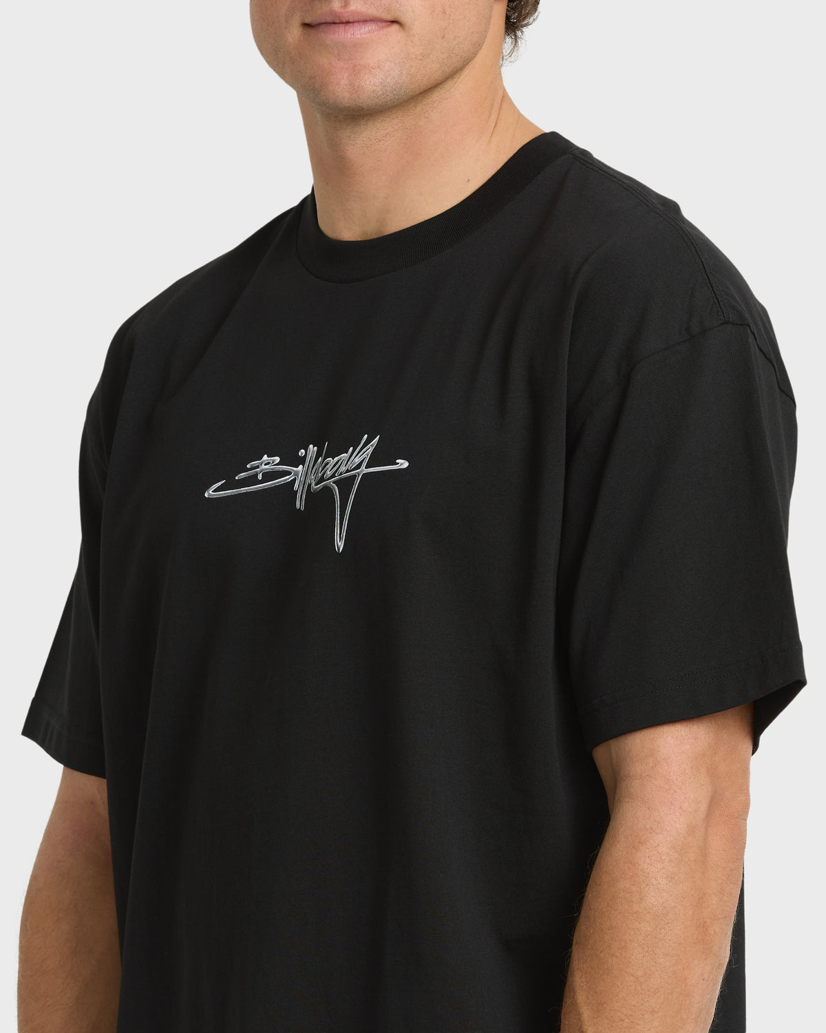 
Fluid OG Short Sleeve Knit T-Shirt - Black