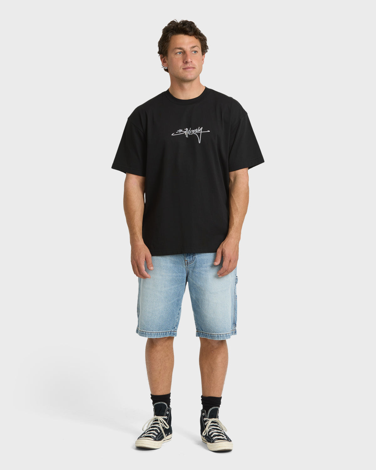 
Fluid OG Short Sleeve Knit T-Shirt - Black