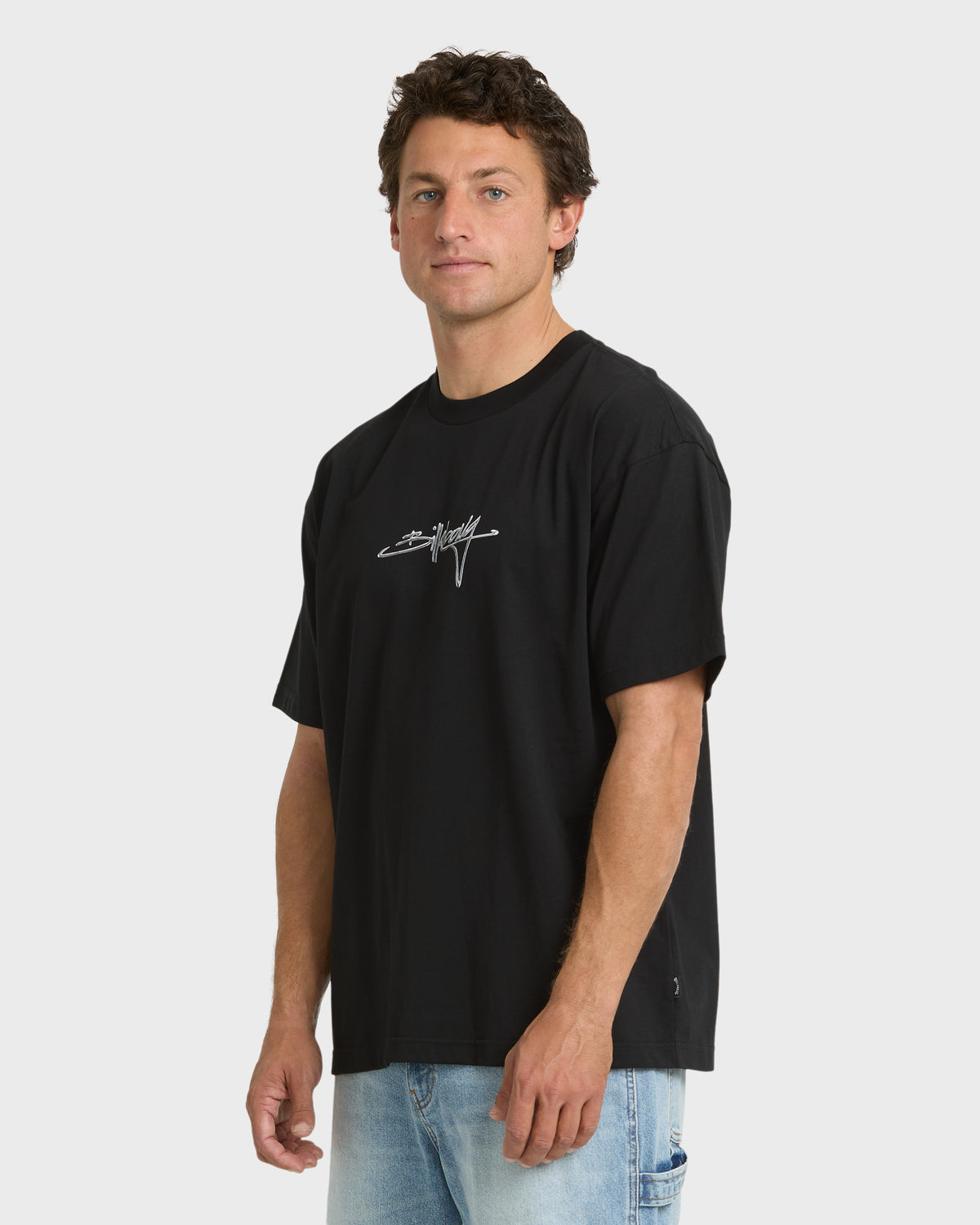 
Fluid OG Short Sleeve Knit T-Shirt - Black