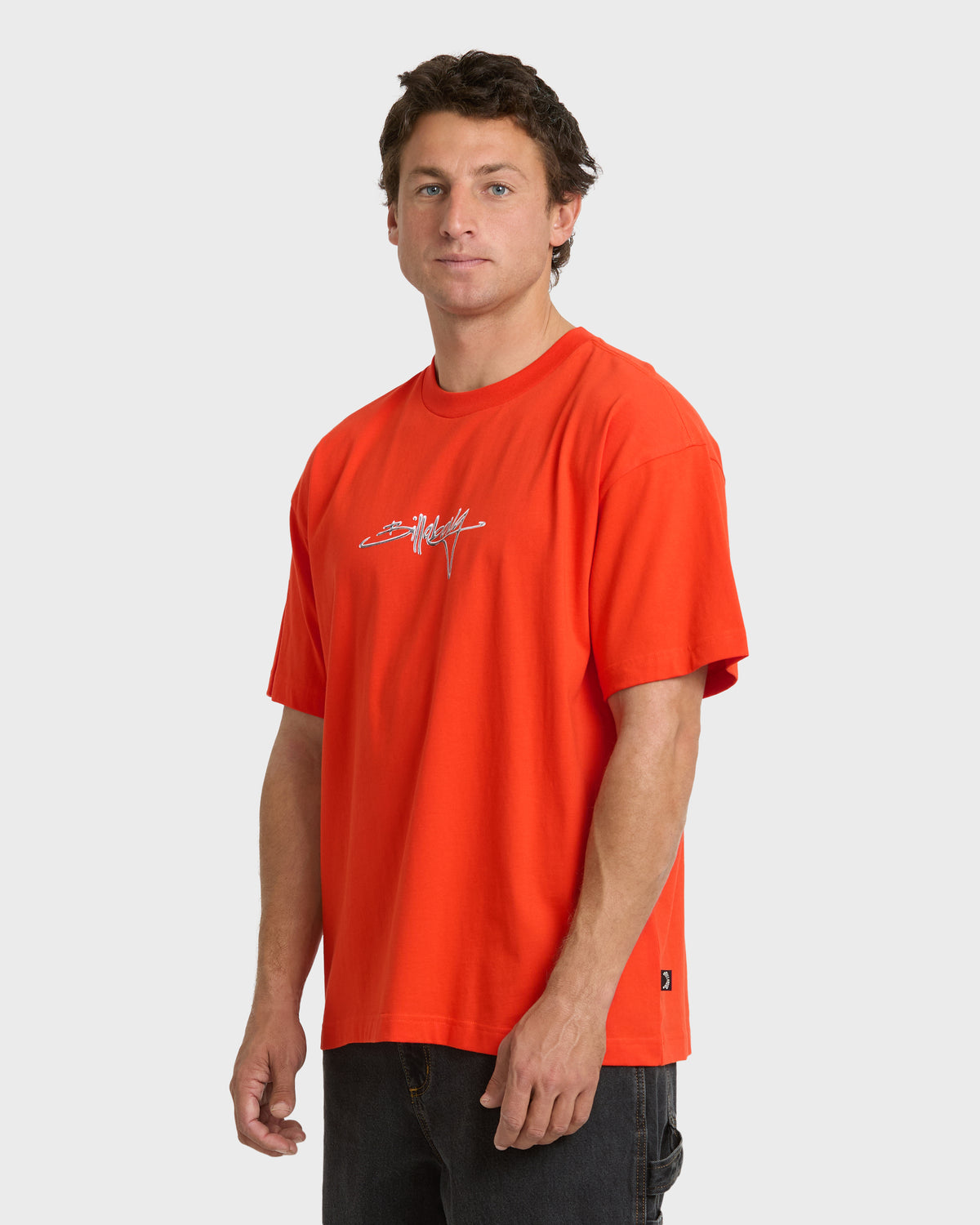 
Fluid OG Short Sleeve Knit T-Shirt - Fiesta Red
