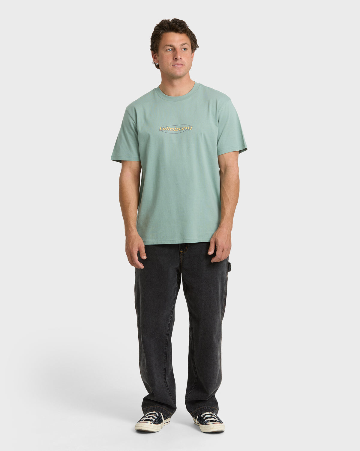 
Case Premium Short Sleeve Knit T-Shirt - Silt Green