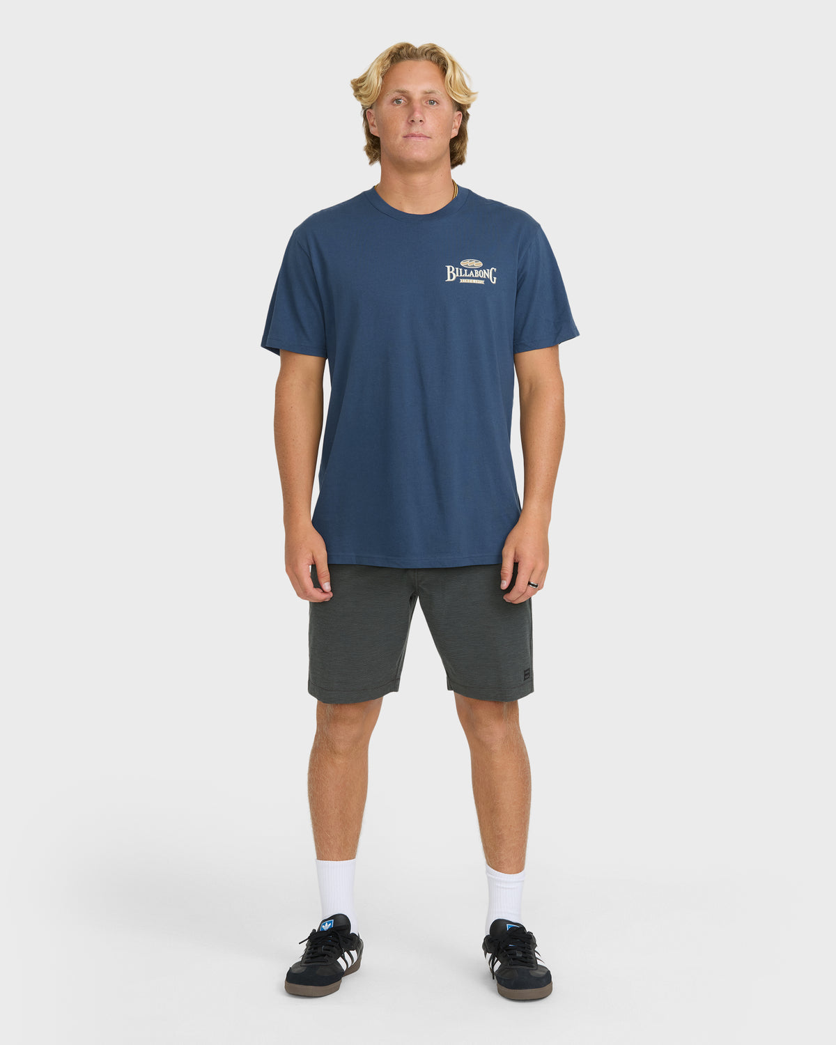 
Crossboards Premium Short Sleeve Cotton T-Shirt - Dark Denim