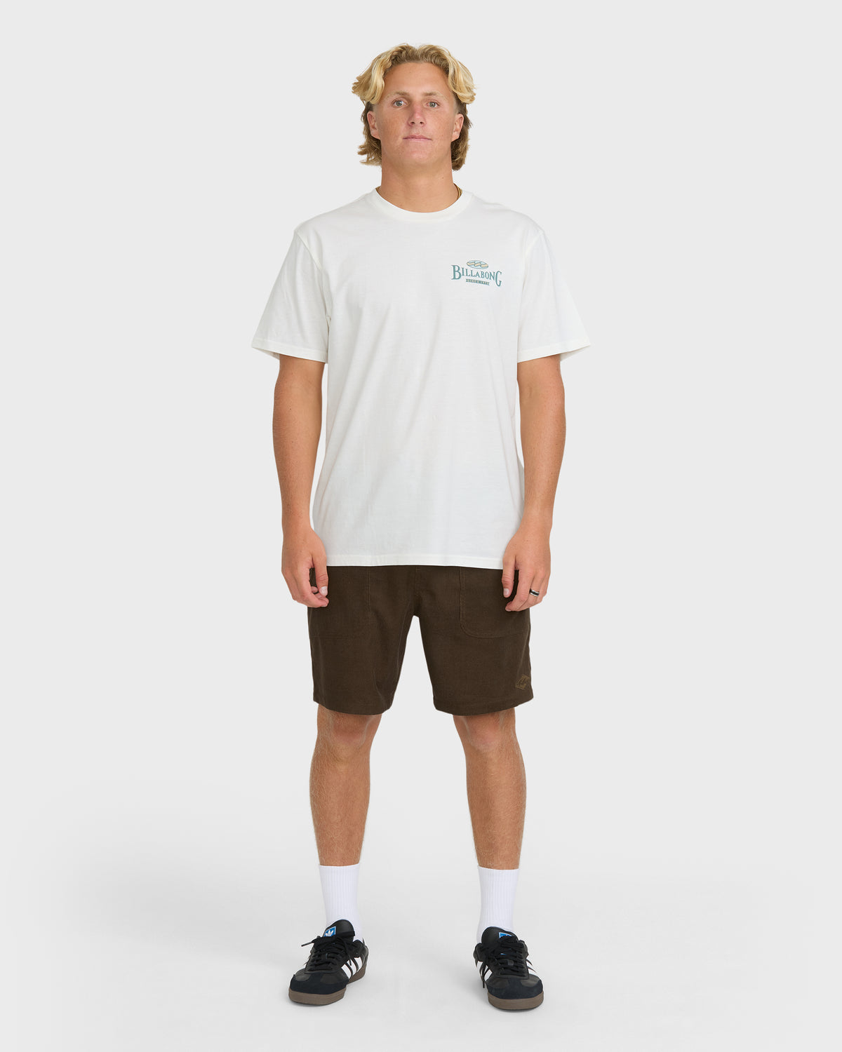 
Crossboards Premium Short Sleeve Cotton T-Shirt - Off White