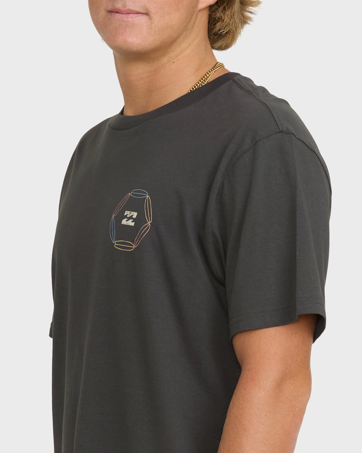 
Quiver Premium Short Sleeve Knit T-Shirt - Raven