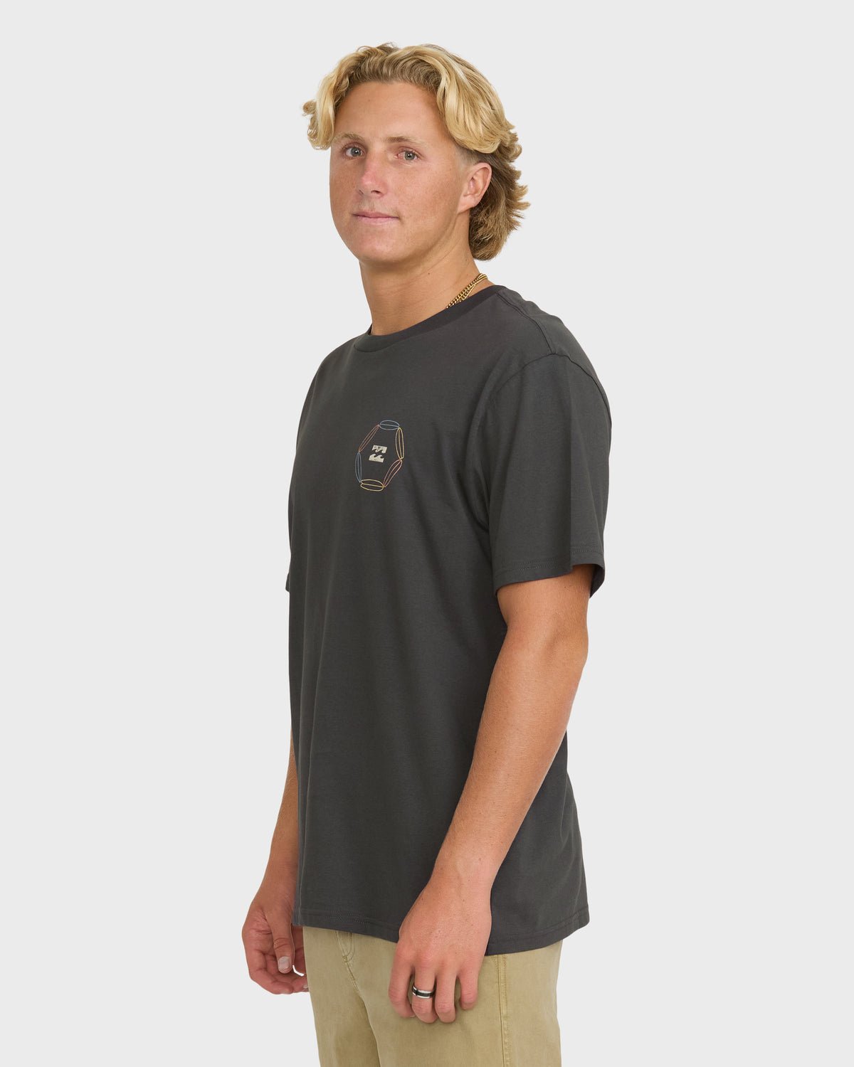 
Quiver Premium Short Sleeve Knit T-Shirt - Raven