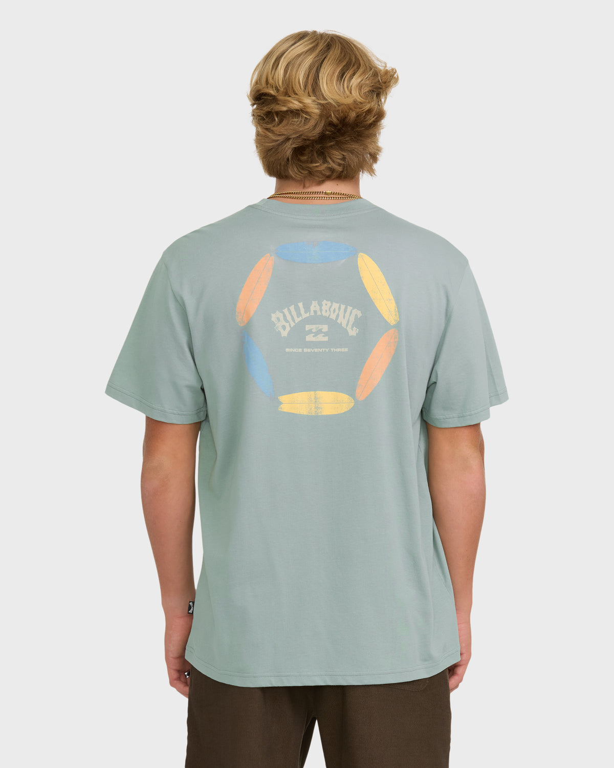 
Quiver Premium Short Sleeve Knit T-Shirt - Silt Green