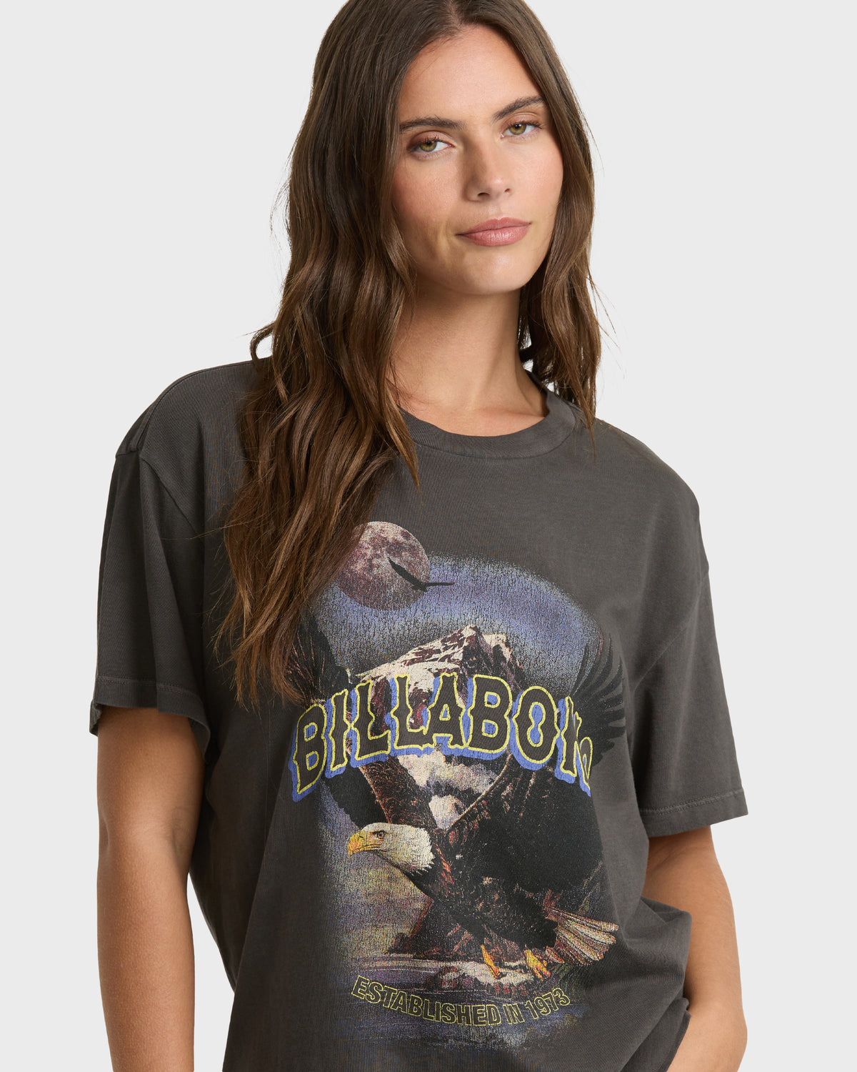 
Great Outdoors Short Sleeve Jersey T-Shirt - Off Black