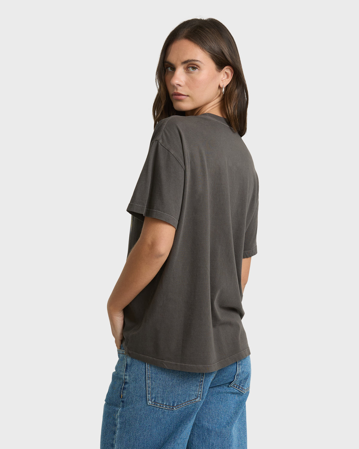 
Great Outdoors Short Sleeve Jersey T-Shirt - Off Black