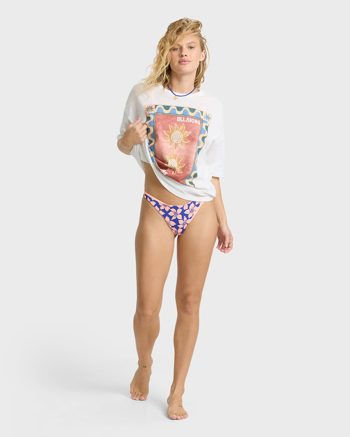 
Seaside Dreams Short Sleeve Jersey T-Shirt - Salt Crystal