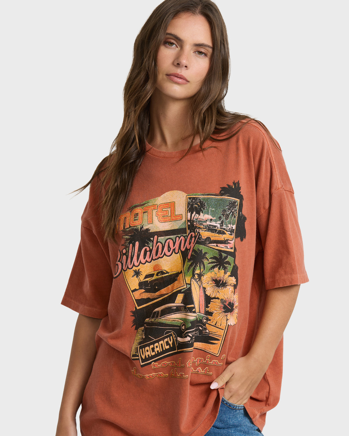 
On The Road Short Sleeve Jersey T-Shirt - Hazel