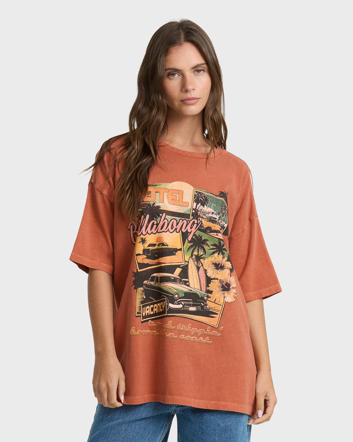 
On The Road Short Sleeve Jersey T-Shirt - Hazel