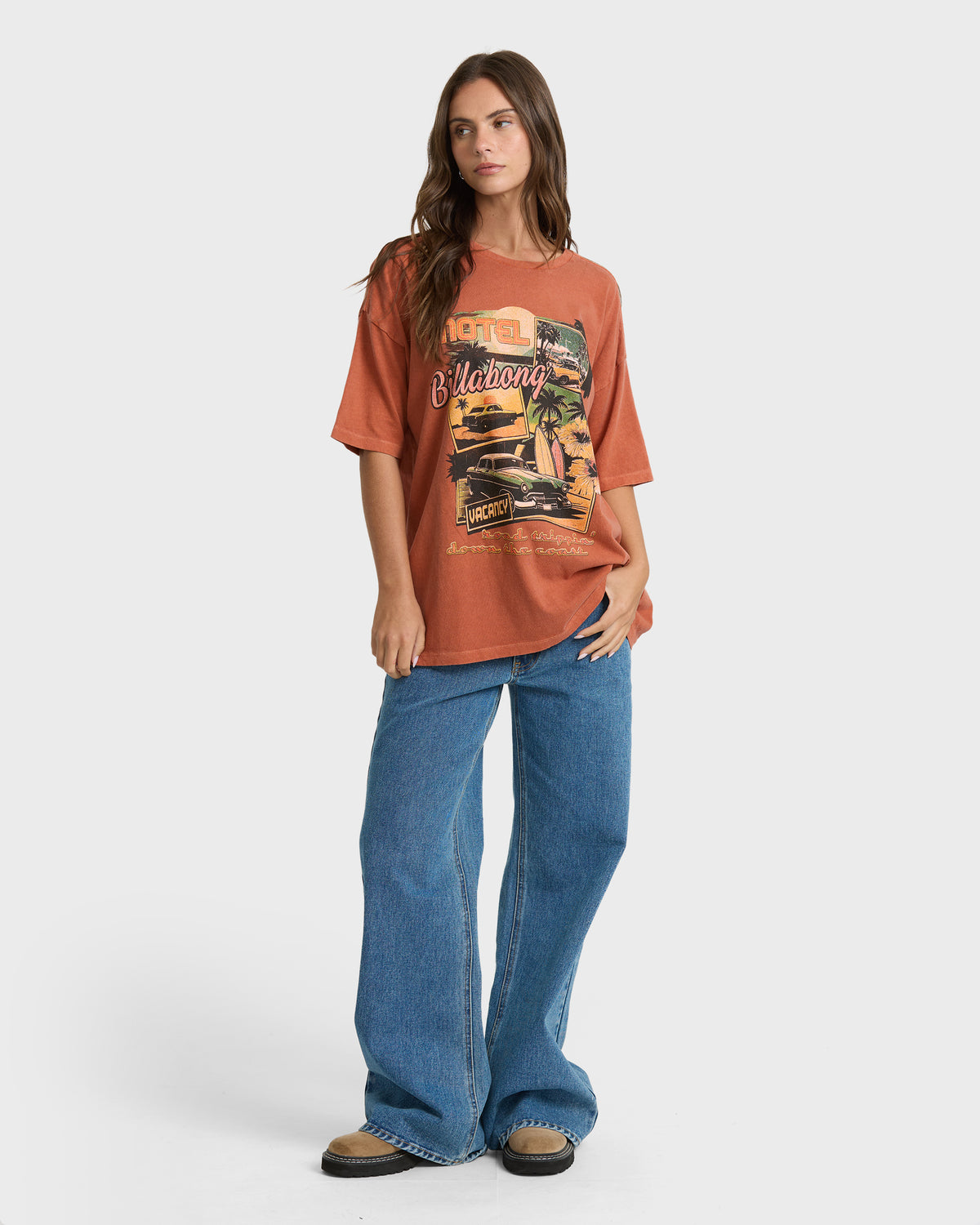 
On The Road Short Sleeve Jersey T-Shirt - Hazel