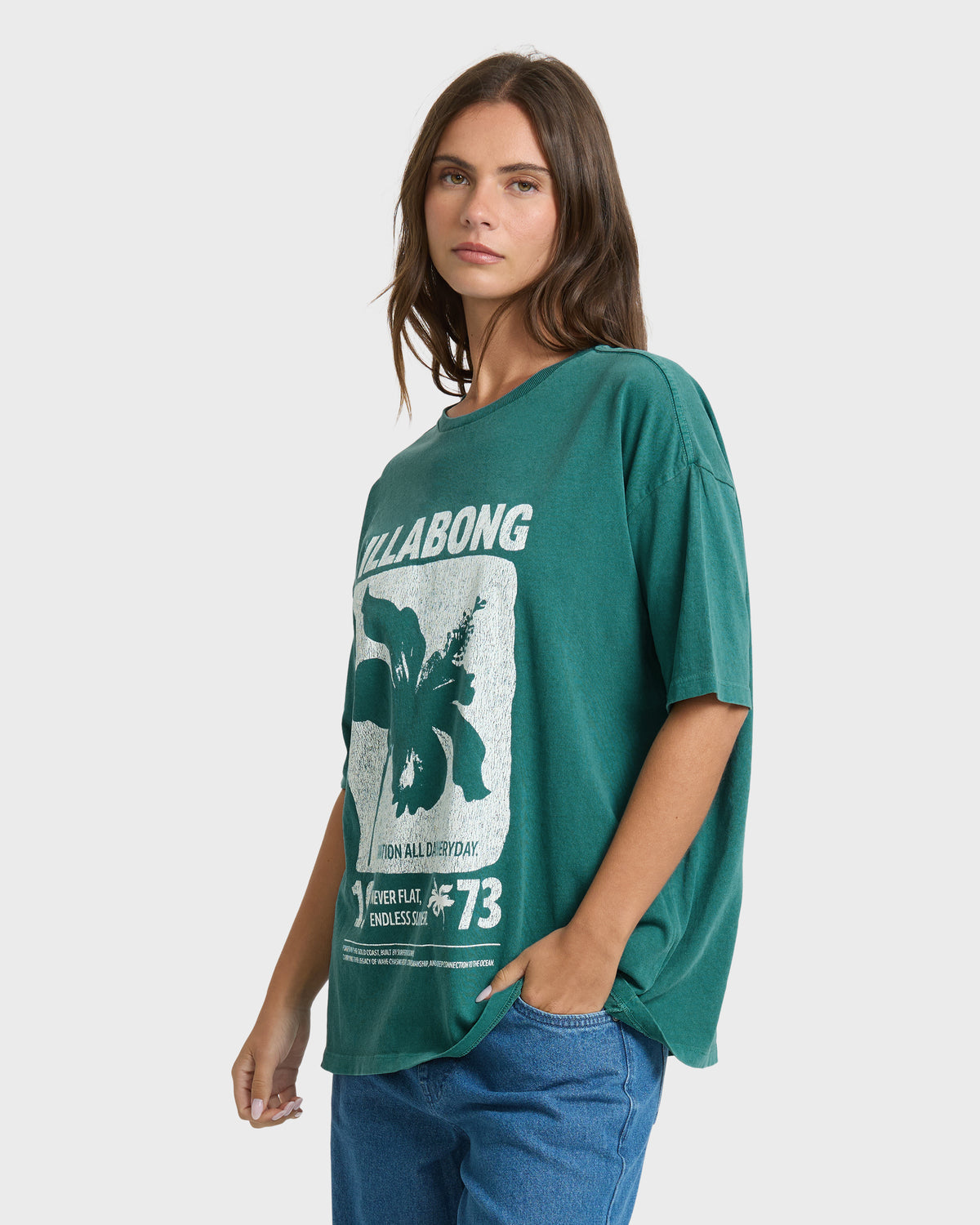 
Celebrate Life Short Sleeve Jersey T-Shirt - Evergreen.