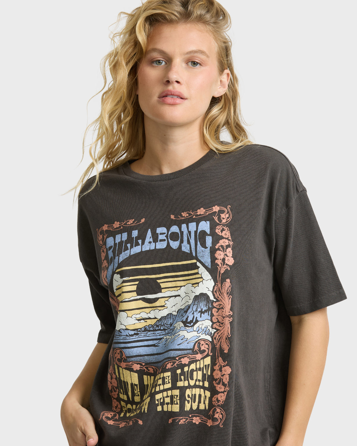 
Walk With Us Short Sleeve Jersey T-Shirt - Off Black