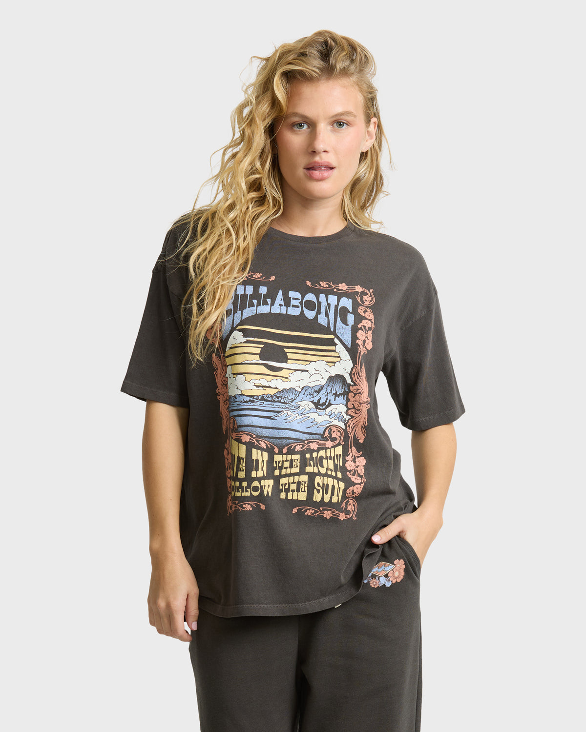 
Walk With Us Short Sleeve Jersey T-Shirt - Off Black