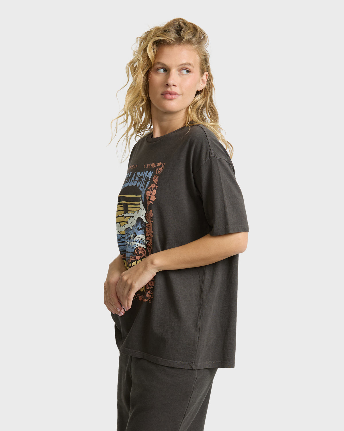 
Walk With Us Short Sleeve Jersey T-Shirt - Off Black