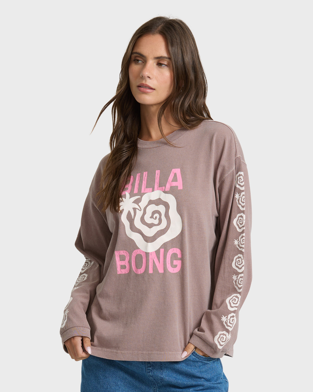 
That's A Trip Long Sleeve Jersey T-Shirt - Acorn