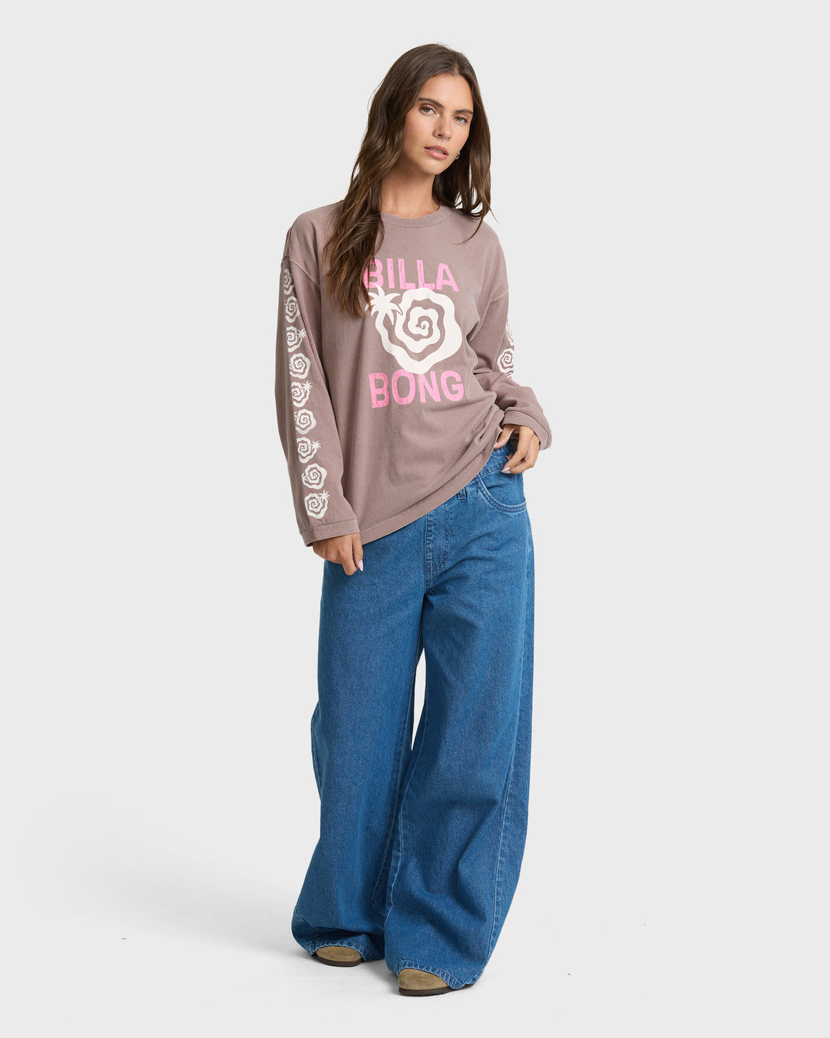 
That's A Trip Long Sleeve Jersey T-Shirt - Acorn