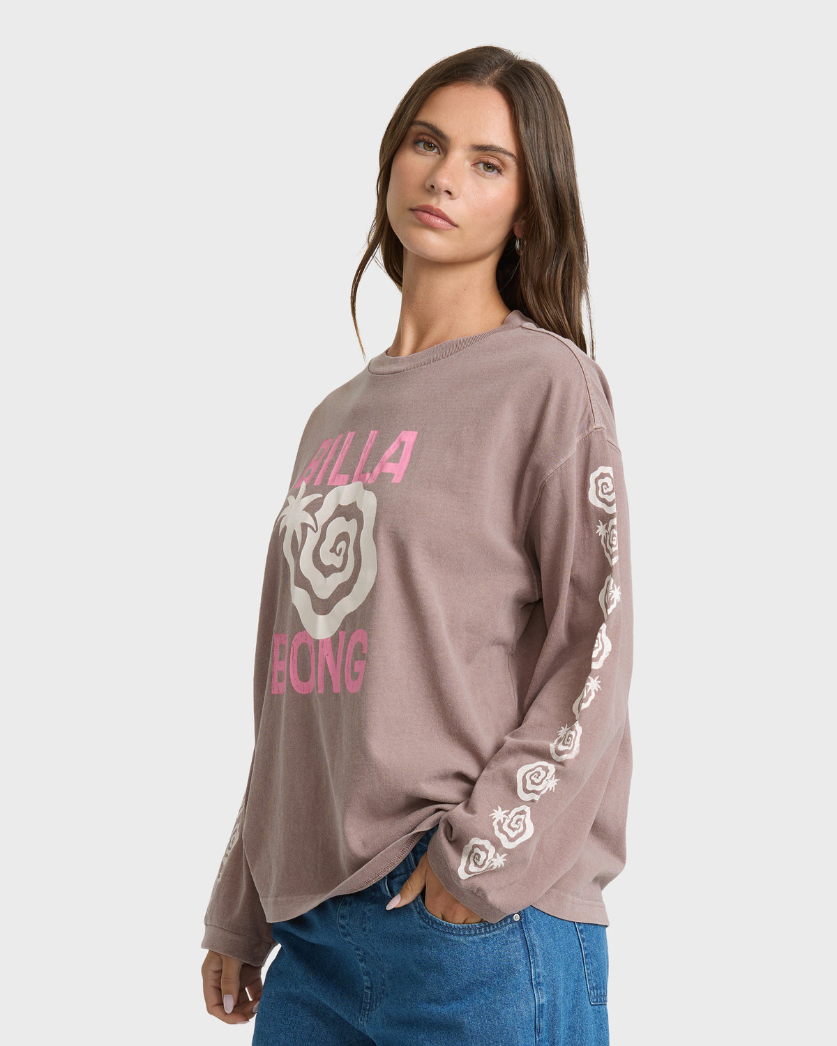 
That's A Trip Long Sleeve Jersey T-Shirt - Acorn