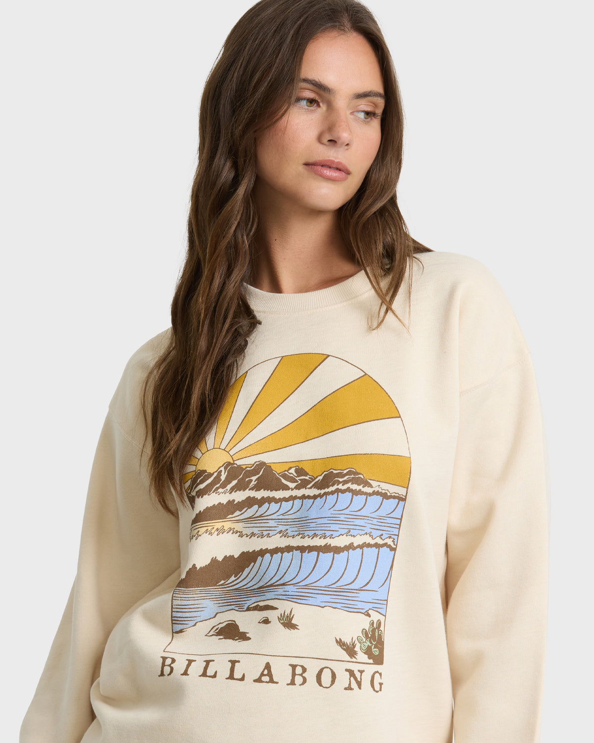 
Travel West Crewneck Sweatshirt - Dove