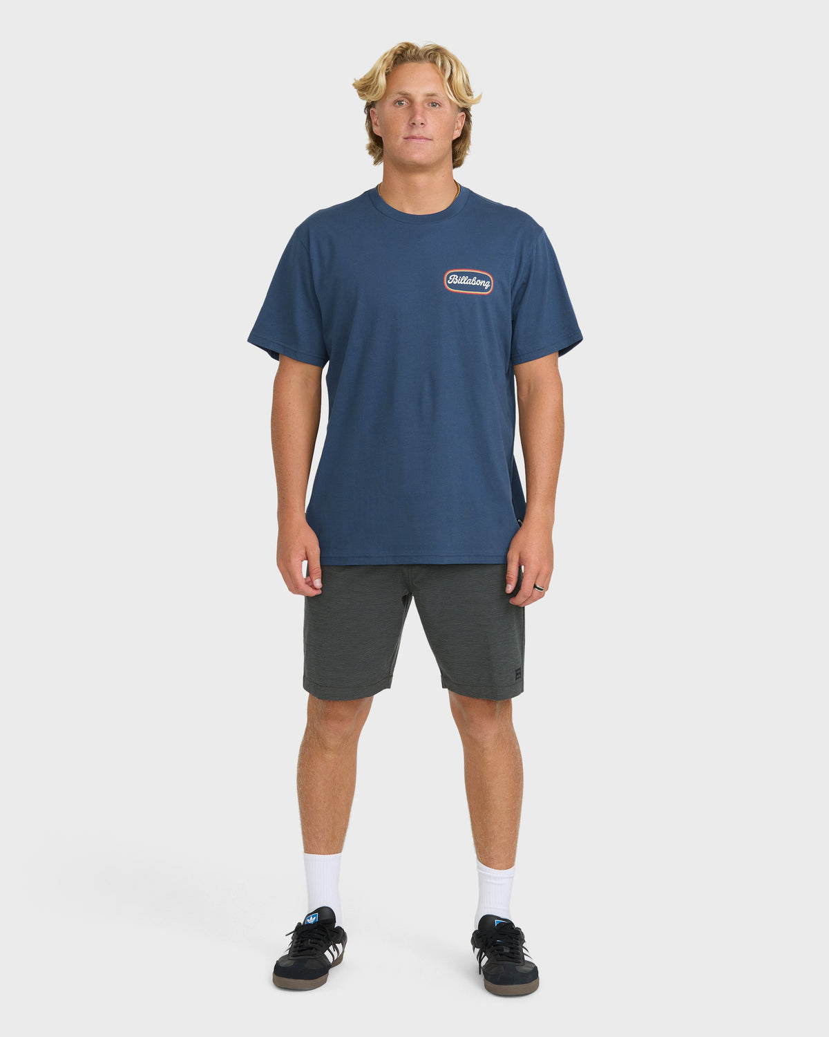 
Walled Premium Short Sleeve Knit T-Shirt - Dark Denim