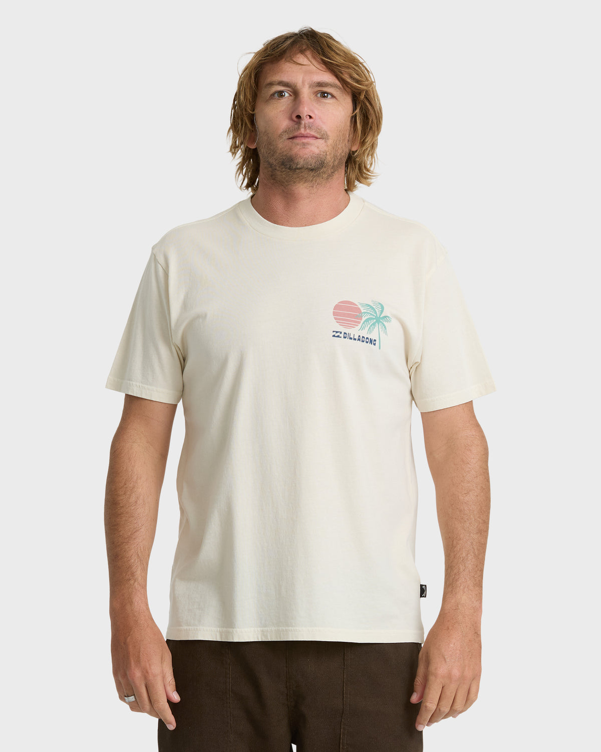 
Cape Premium Knit Short Sleeve T-Shirt - Oatmeal