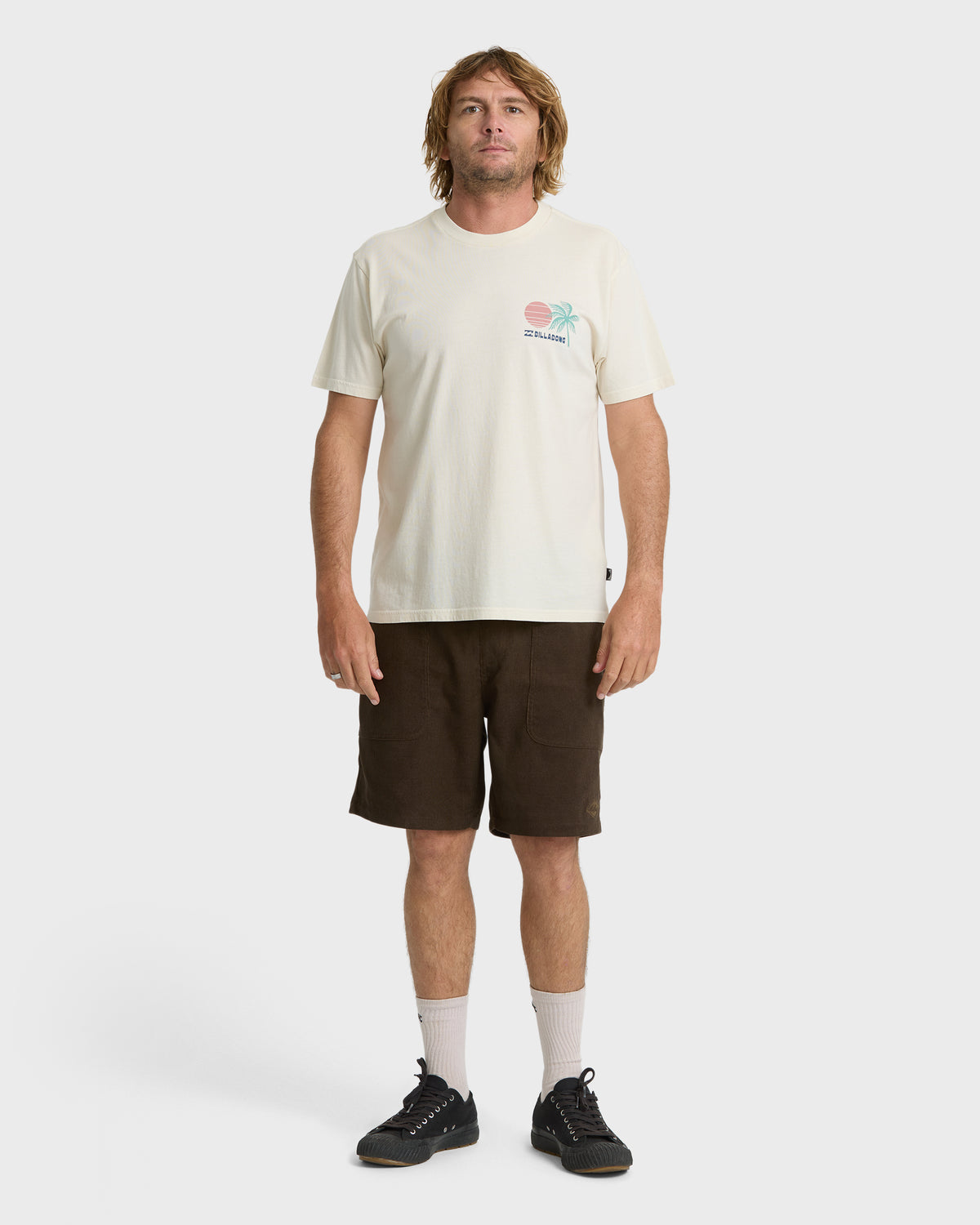 
Cape Premium Knit Short Sleeve T-Shirt - Oatmeal
