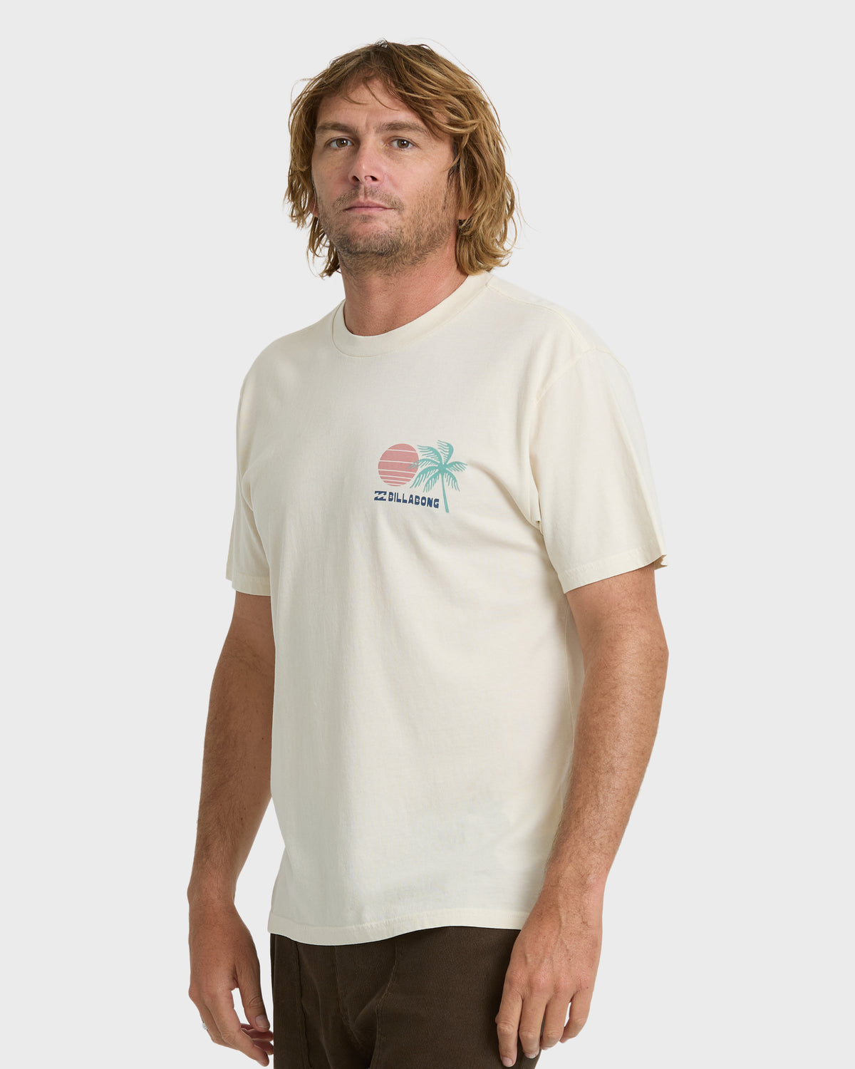 
Cape Premium Knit Short Sleeve T-Shirt - Oatmeal