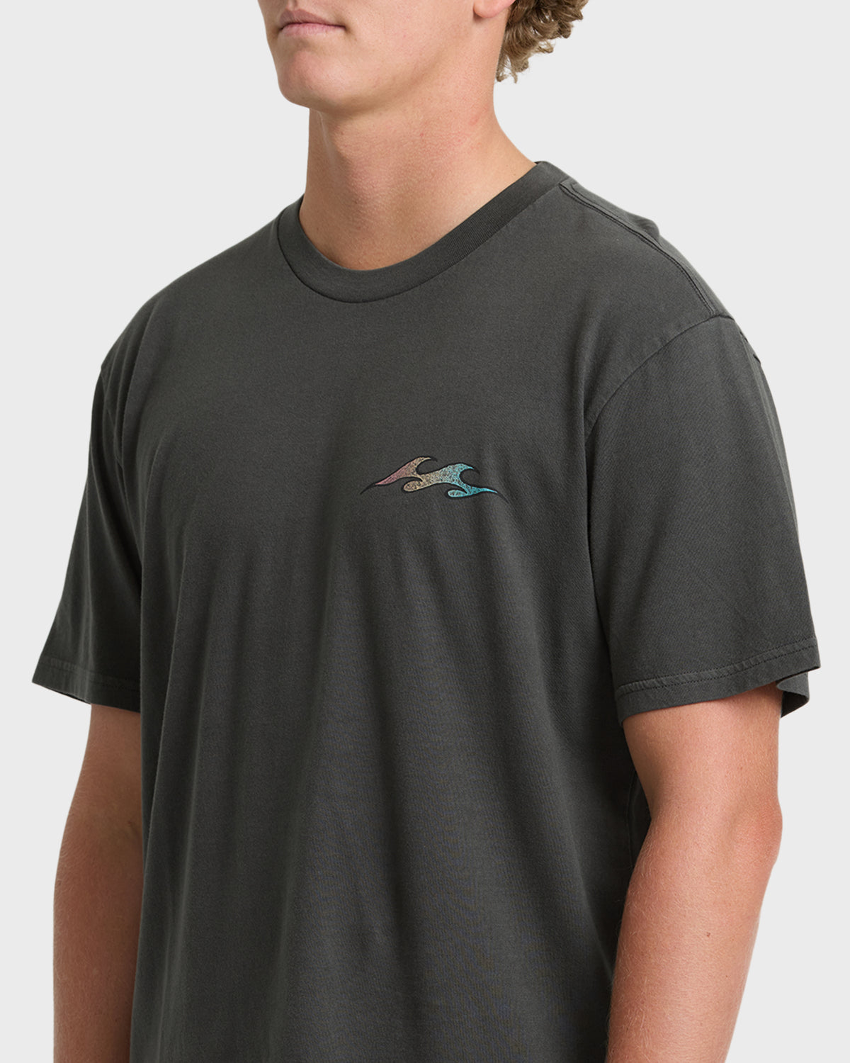 
Flare Premium Short Sleeve Cotton Graphic T-Shirt - Raven