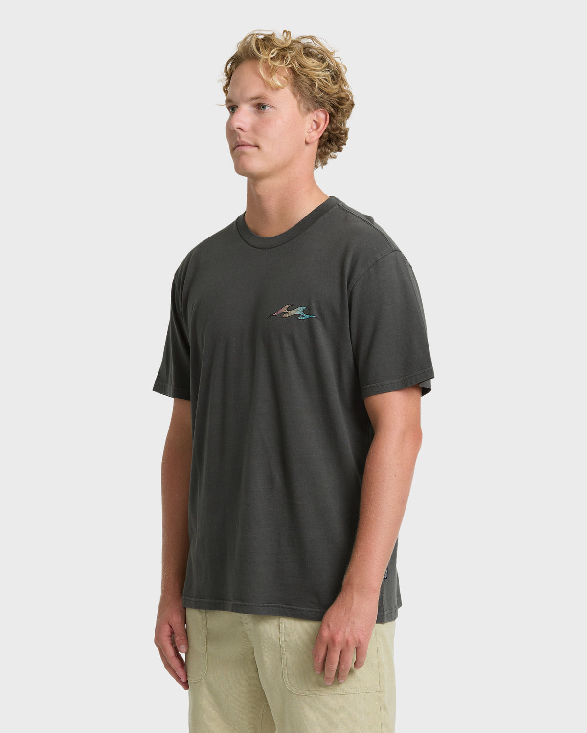 
Flare Premium Short Sleeve Cotton Graphic T-Shirt - Raven