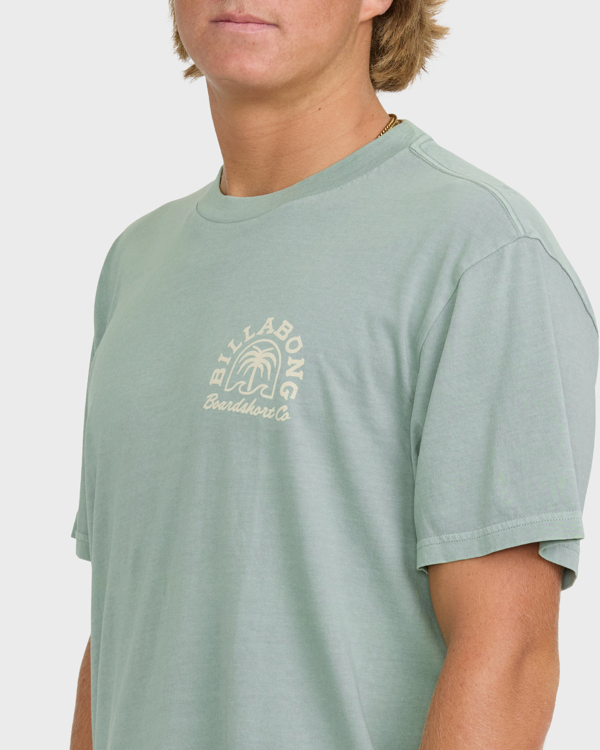 
Portal Premium Short Sleeve Knit T-Shirt - Silt Green